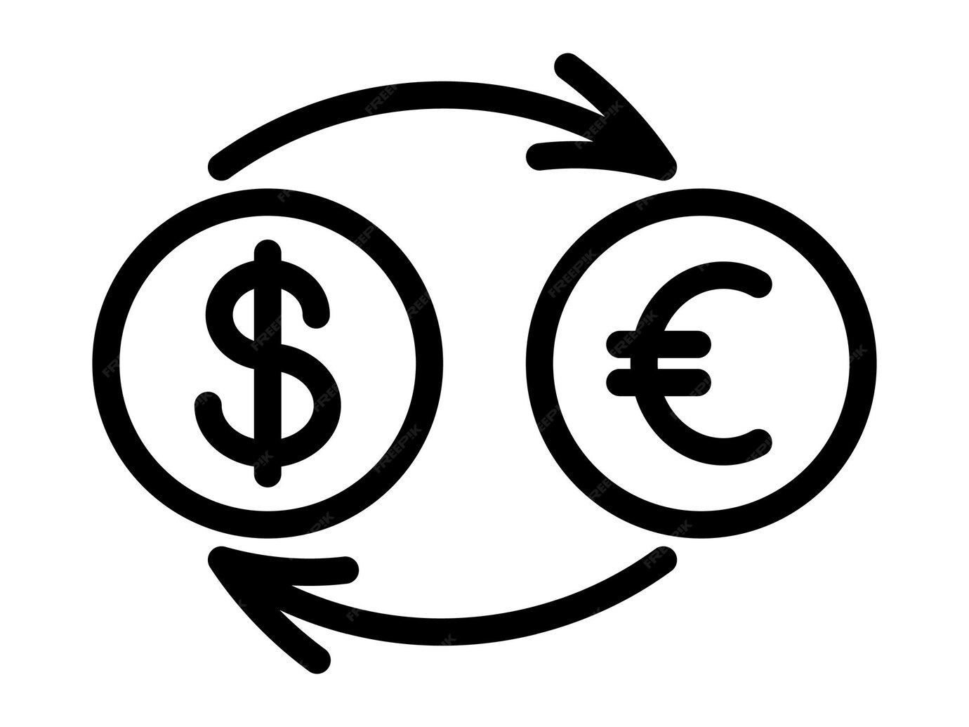 bearbeitbarer strich euro und dollarzeichen umtauschen