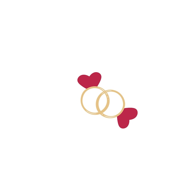 Vektor-Geschenk-Satz-Muster für den Valentinstag