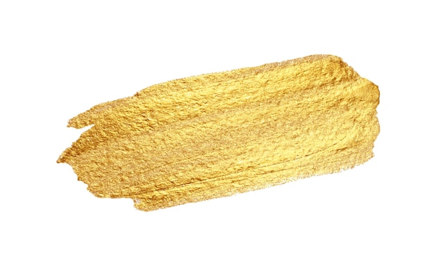 Vektor-Goldfarbe-Schmierstrich-Fleck abstrakte goldglitzernde strukturierte Kunstillustration