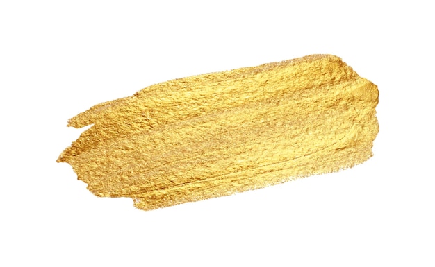 Vektor-Goldfarbe-Schmierstrich-Fleck abstrakte goldglitzernde strukturierte Kunstillustration