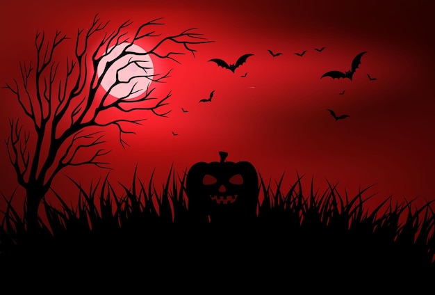 Vektor vektor halloween hintergrund