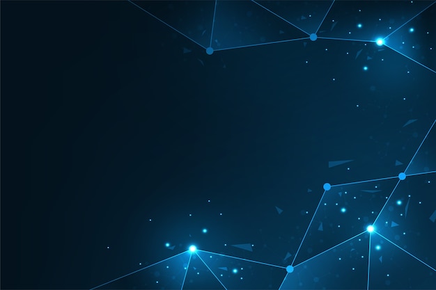 Vektor Hintergrund Datennetz Design.