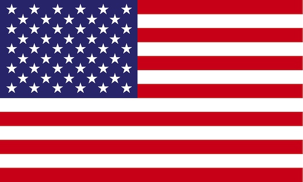 Vektor vektor-hintergrund der amerikanischen flagge