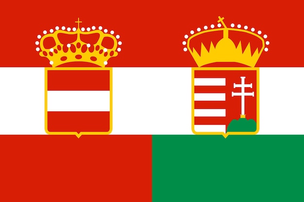 Vektor historische Flagge