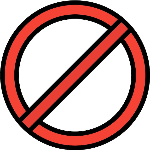 Vektor-Icon-Design-Illustration nicht stören