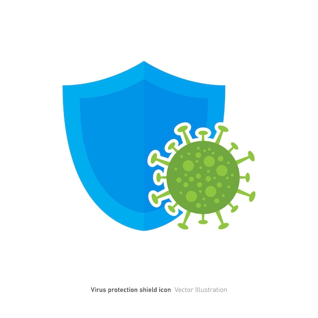 Vektor-Illustration für das Design von Virus-Bakterien-Ikonen
