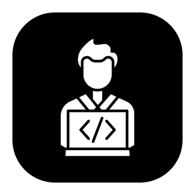 Vektor-Illustration für Softwareentwickler