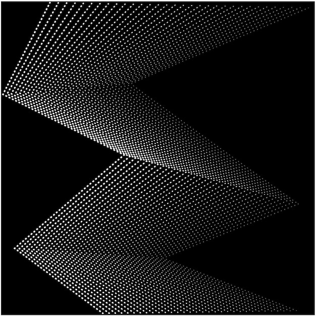 Vektor-illustration von bewegungsmustern aus linien und form geometrischen abstrakten hintergrund. eps10.