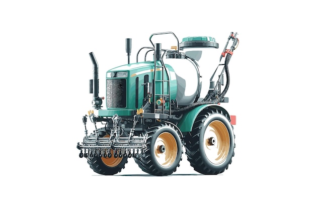Vektor-Illustrationsdesign für Sprühgeräte in der Landwirtschaft