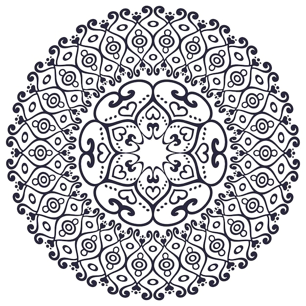 Vektor indische mandala