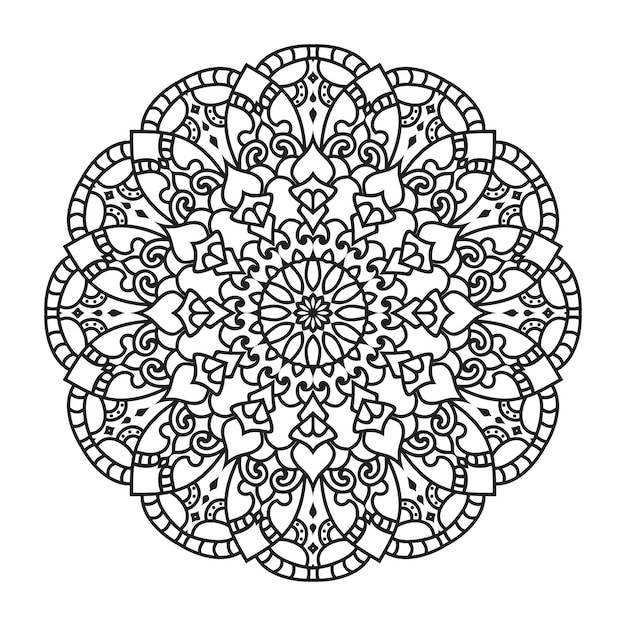 Vektor indische mandala