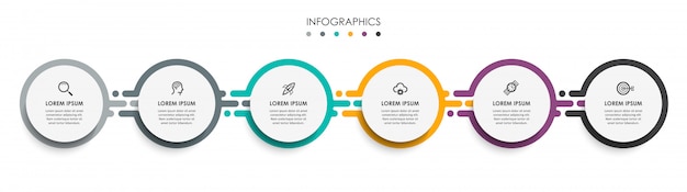 Vektor-infografik-vorlage