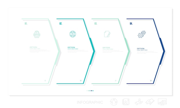 Vektor infografik vorlage