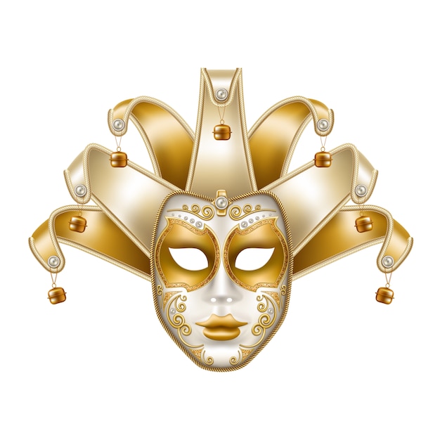 Vektor karneval venezianische maske brasilien karneval