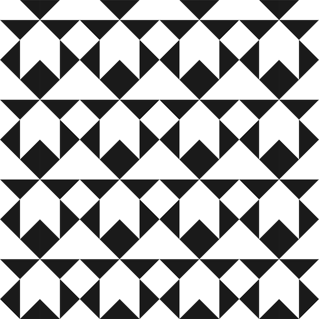 Vektor kreative nahtlose geometrische Muster Textil gestreifte schwarz-weiße Textur