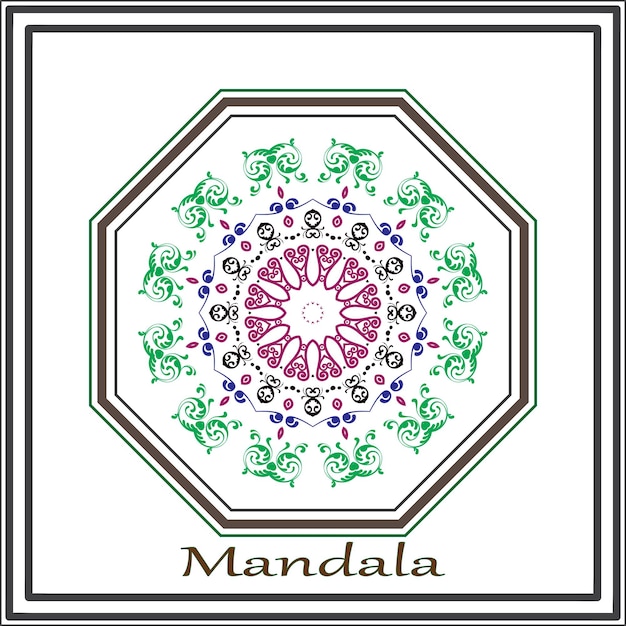 Vektor-mandala-illustrator-design