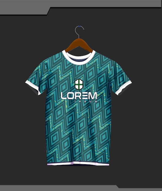 Vektor vektor-mock-up-hintergrund für sporttrikot, renntrikot, lauftrikot, trikot-design für subli