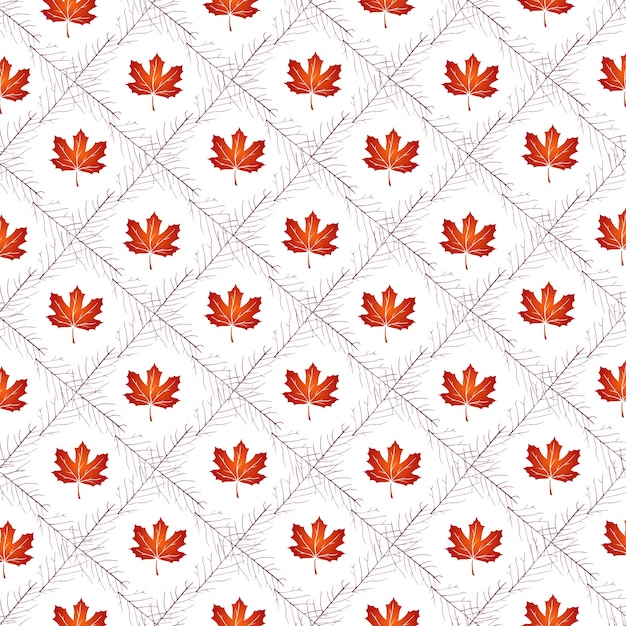 Vektor-muster mit herbst leafes, floral background, herbst herbst.