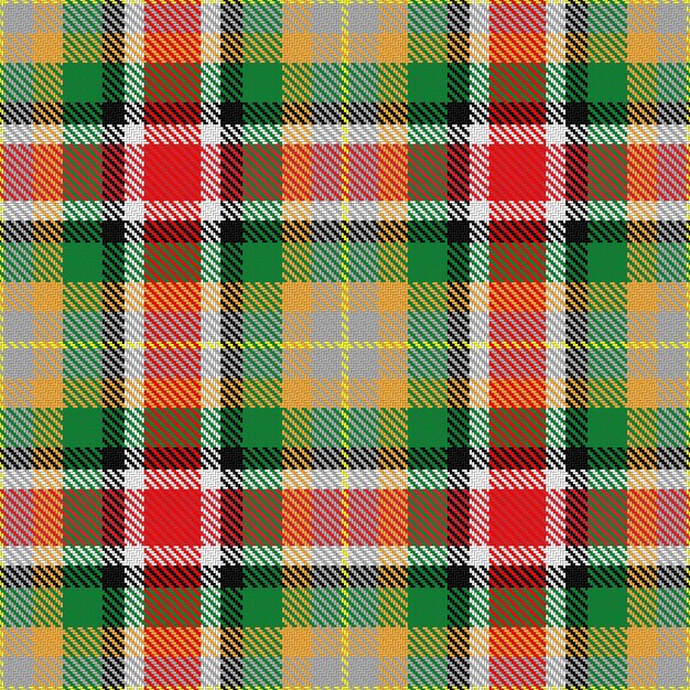 Vektor nahtloses Muster schottischer Tartan Alabama