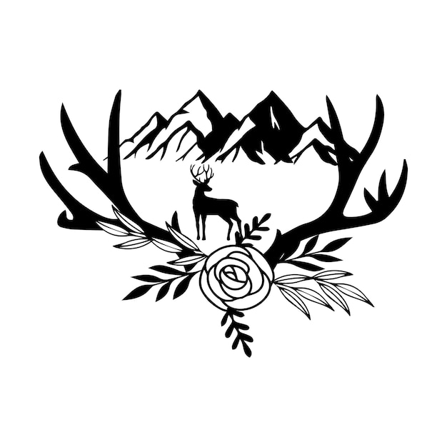 Vektor natur und park emblem