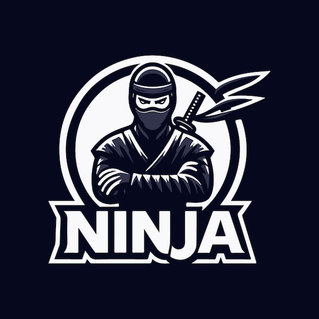 Vektor vektor-ninja-logo