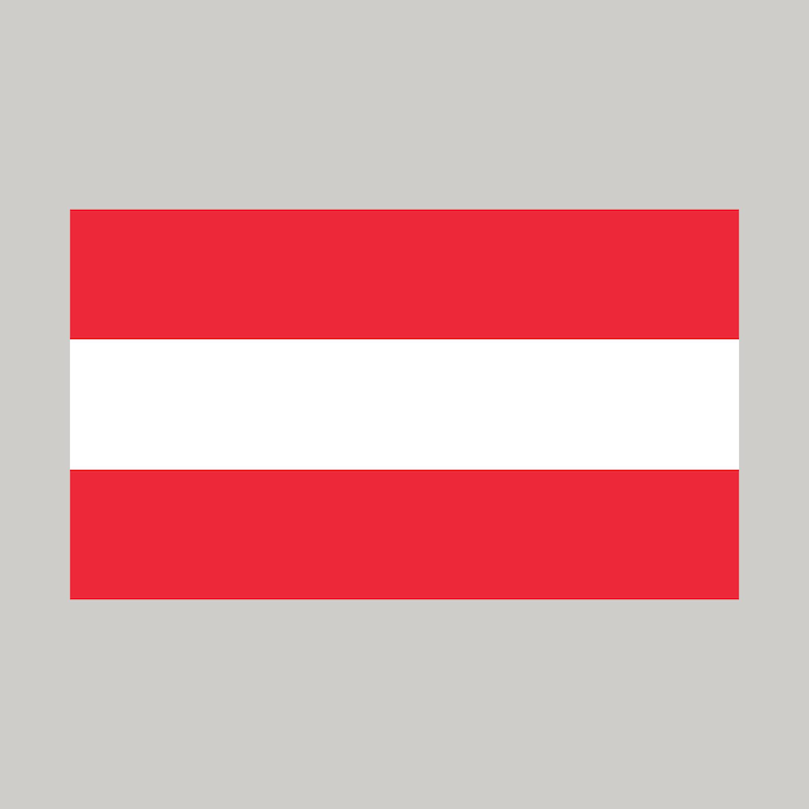 Vektor vektor ohne flagge österreich