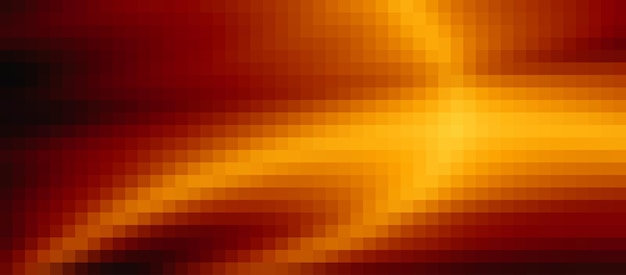 Vektor vektor-pixel-illustration orangefarbener pixel-hintergrund design für halloween-banner-poster-flyer-cover-broschüre