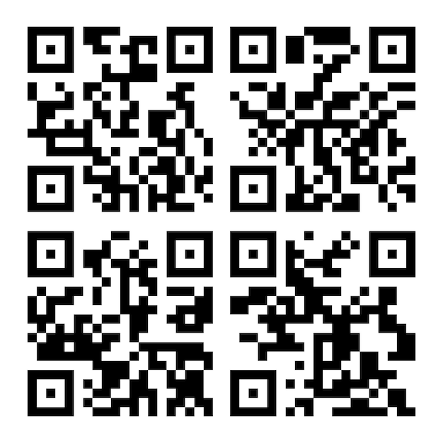 Vektor vektor-qr-code