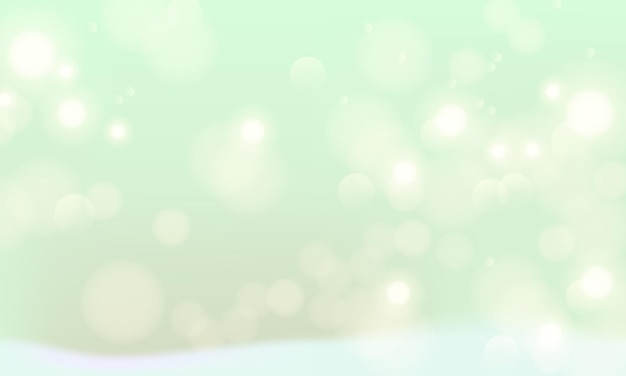 Vektor schöner grüner Bokeh-weicher, unscharfer Hintergrund