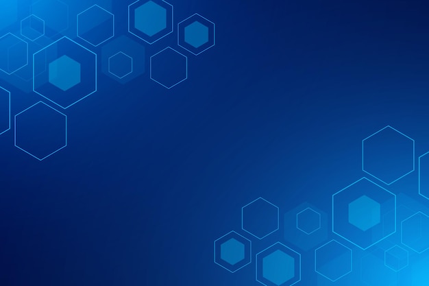 Vektor Sci Fi sechseckiges futuristisches Muster, Innovation Zukunftstechnologie Hintergrund,