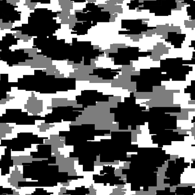 Vektor seamless military modern square camouflage xa