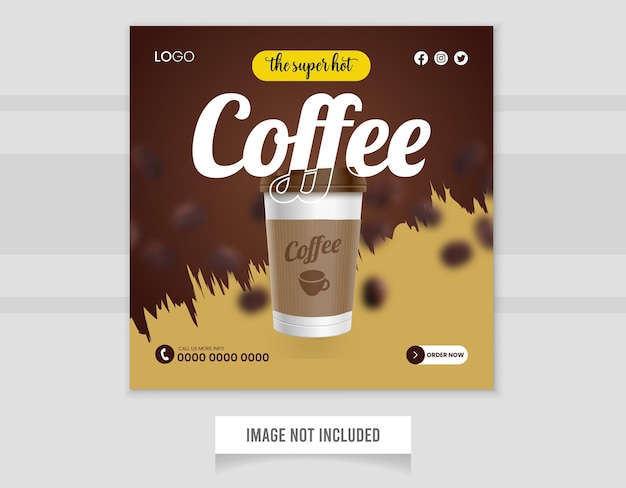 Vektor-social-media-post-coffee-shop-banner