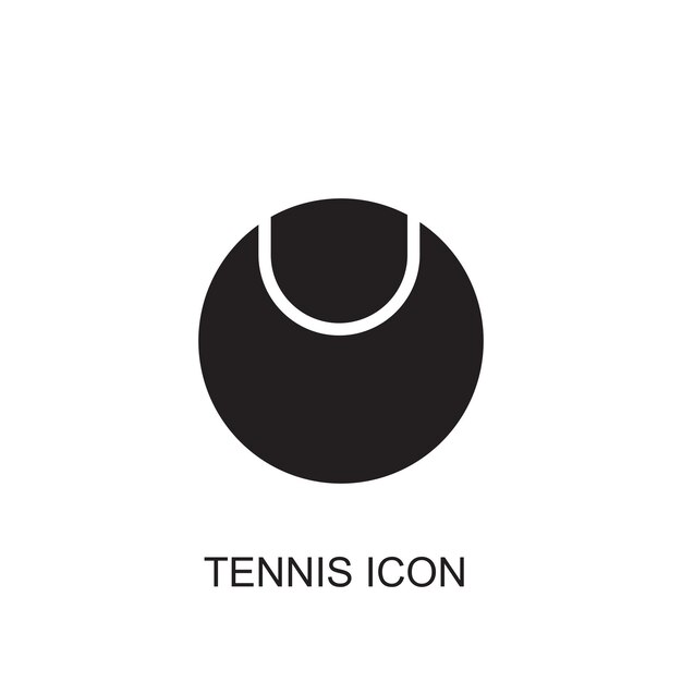 Vektor-Symbol für Tennis