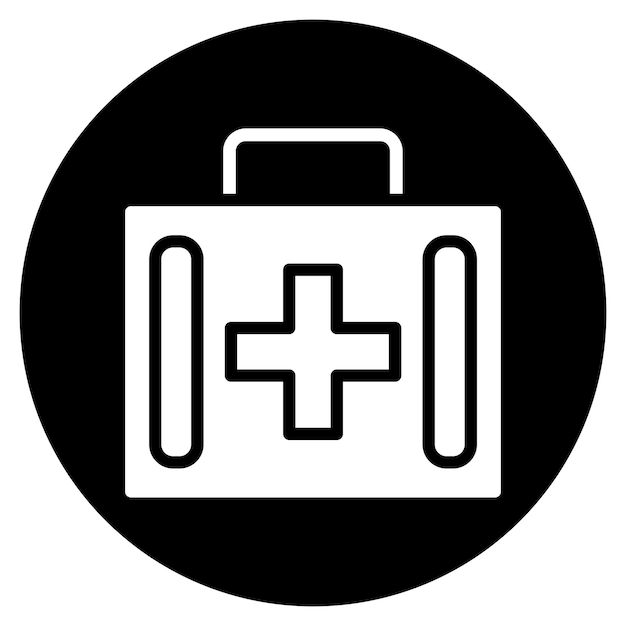 Vektor-Symbole des Erste-Hilfe-Kits