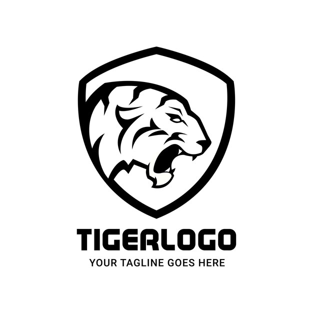 Vektor-tiger-logo-design