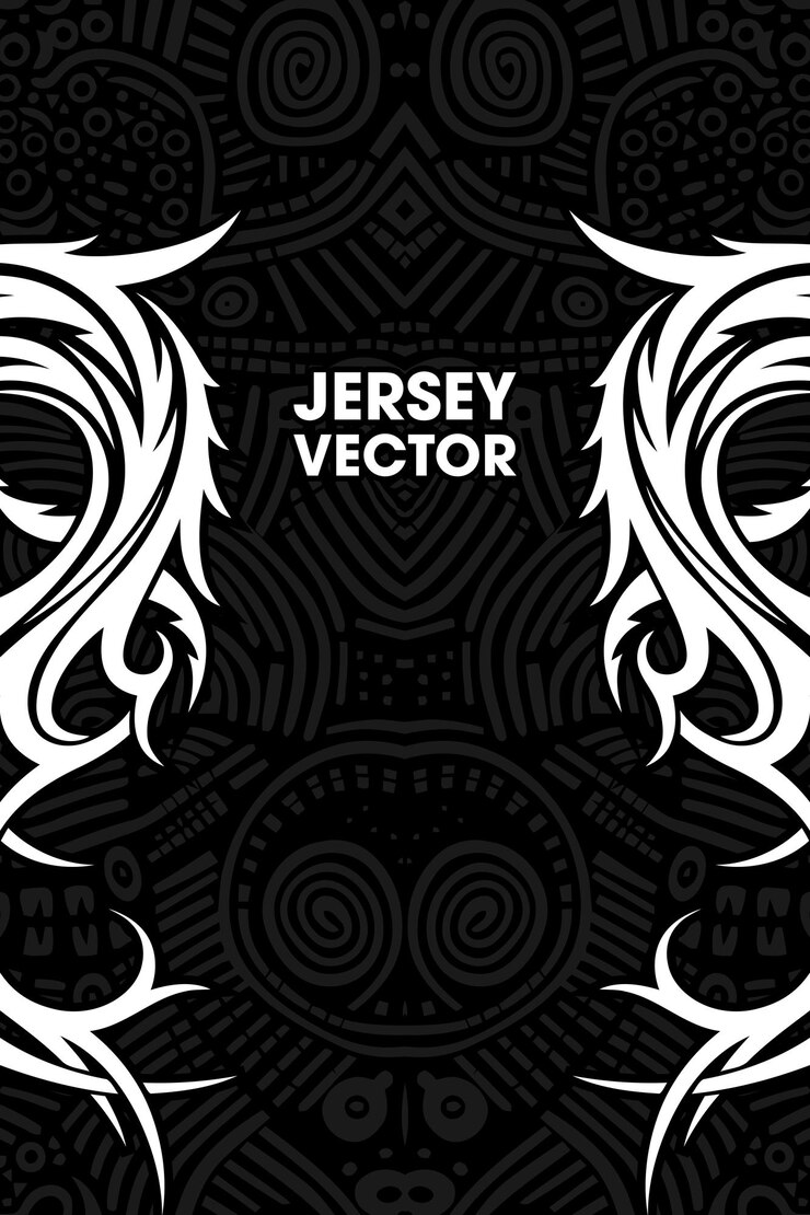 Vektor vektor-tribal für das design von sporttrikots
