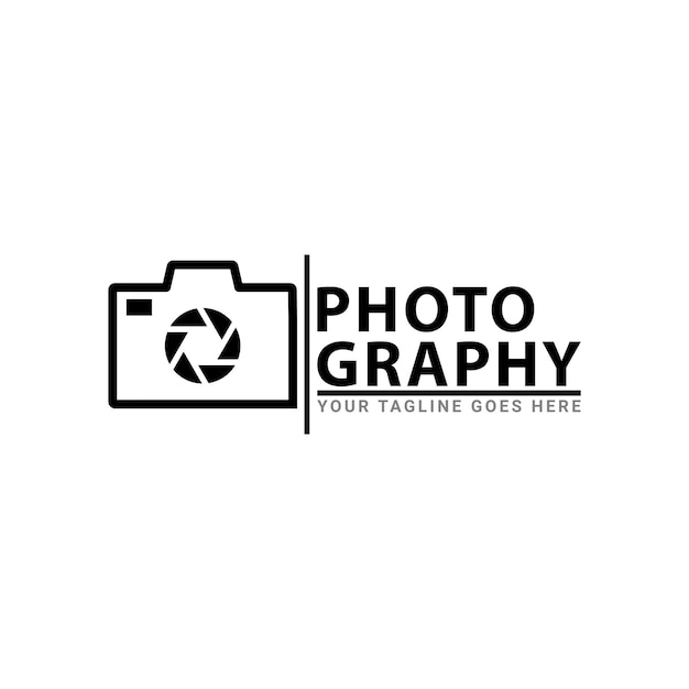 Vektor-vorlage für kamera-fotografie-logo-symbole