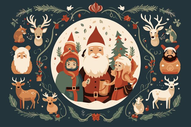 Vektor vektor weihnachtselement hintergrundtapete banner