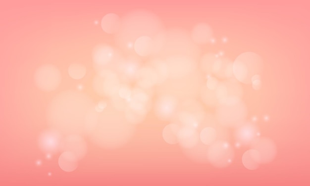 Vektorabstrakt rosa Hintergrund mit leichter Bokeh-Vektorillustration