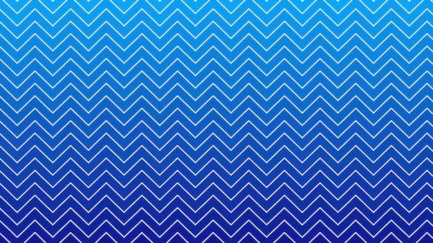 Vektorbild mit blauem Zick-Zack-Hintergrundmuster für den Hintergrund oder den Stoffstil