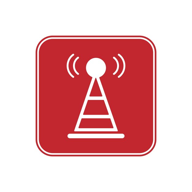 Vektordarstellung einer Antenne zum Empfangen von Wellen und Signalen