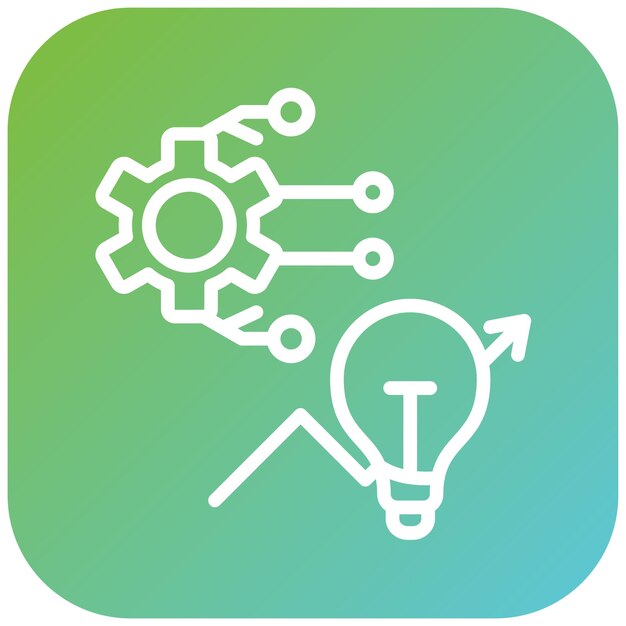 Vektordesign-Automation profitiert vom Icon-Stil