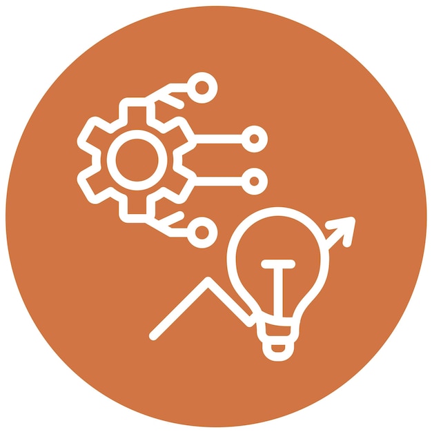 Vektordesign-Automation profitiert vom Icon-Stil