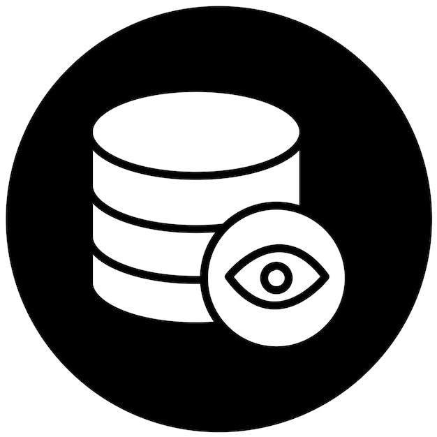 Vektordesign-Datenbank-Vision-Ikonen-Stil