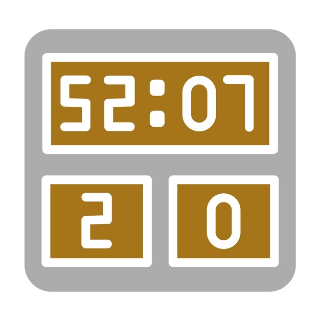 Vektordesign-Score-Symbol-Stil