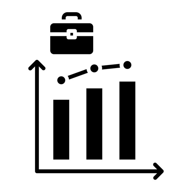 Vektordiagramm für das wachstumsdiagramm