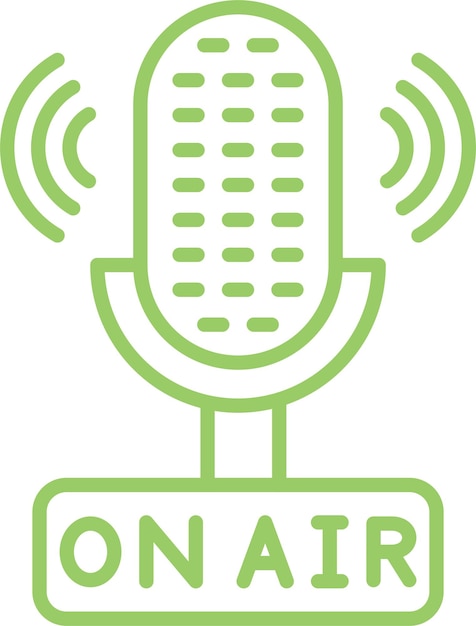 Vektorentwurf im Air-Icon-Stil