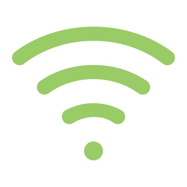 Vektorentwurf Wifi-Symbol-Stil