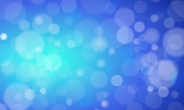 Vektorfarbener Bokeh-Hintergrund mit Licht