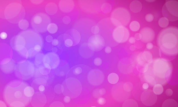 Vektorfarbener Bokeh-Hintergrund mit Licht